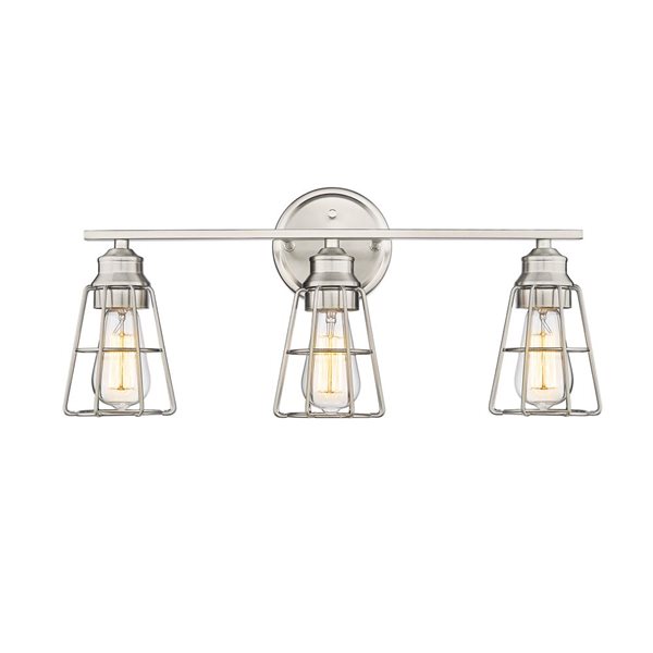 Millennium Lighting 3 Light Nickel Transitional Vanity Light 3383 BN RONA   332017641 MainImage 001 L 