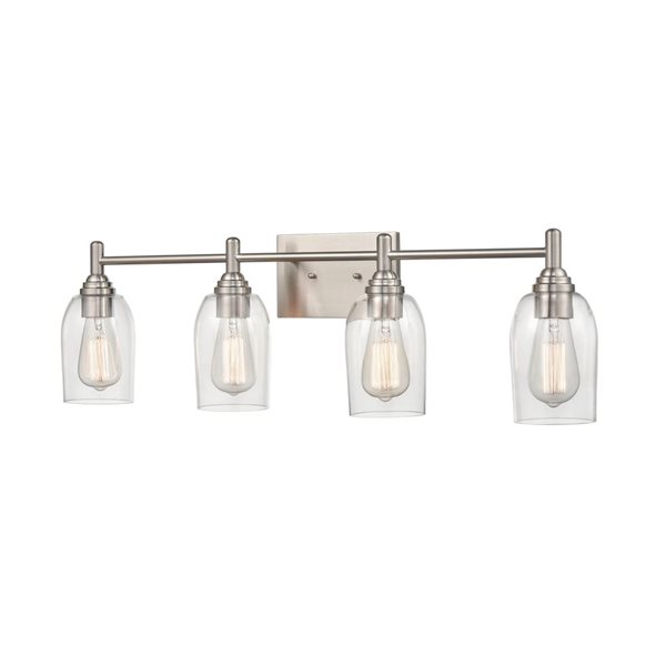 Millennium Lighting Arlett 4-light Nickel Modern/Contemporary Vanity Light