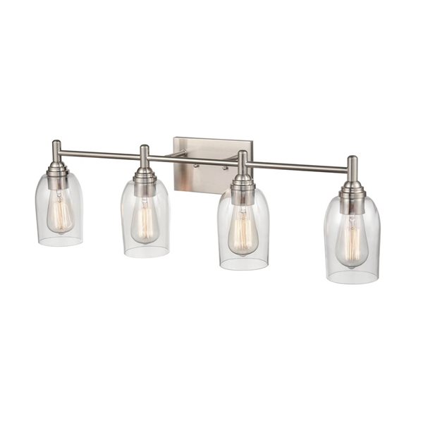 Millennium Lighting Arlett 4-light Nickel Modern/Contemporary Vanity Light