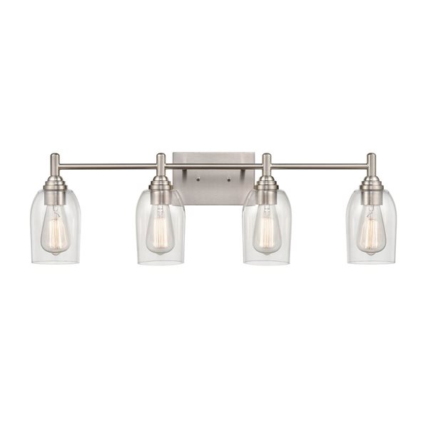 Millennium Lighting Arlett 4-light Nickel Modern/Contemporary Vanity Light