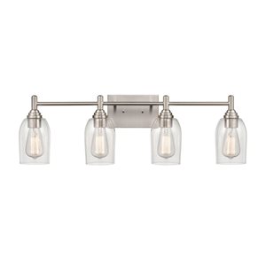 Millennium Lighting Arlett 4-light Nickel Modern/Contemporary Vanity Light