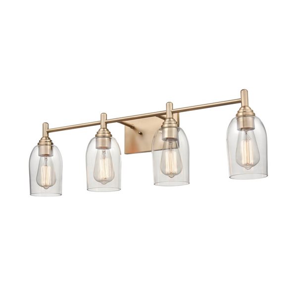 Millennium Lighting Arlett 4-light Gold Modern/Contemporary Vanity Light  4994-MG