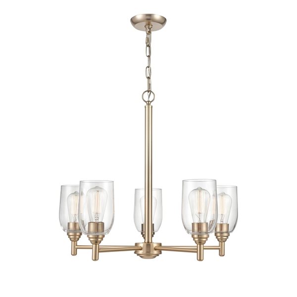 Millennium Lighting Arlett 5-light Modern Gold Modern/Contemporary Chandelier