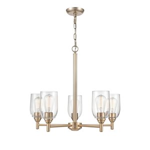 Millennium Lighting Arlett 5-light Modern Gold Modern/Contemporary Chandelier