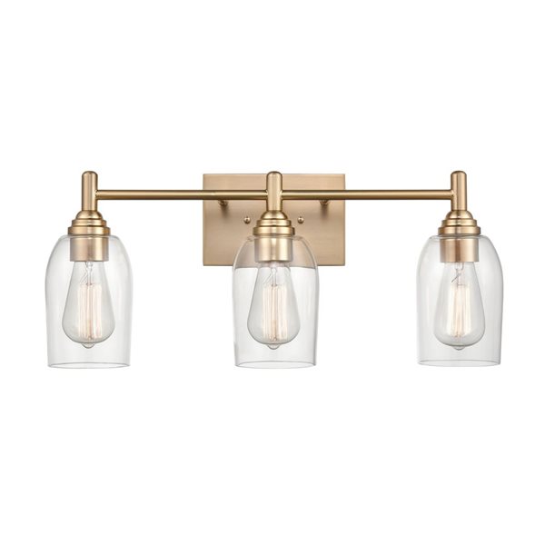 Millennium Lighting Arlett 3-light Gold Modern/contemporary Vanity Light