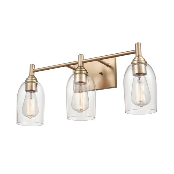 Millennium Lighting Arlett 3-light Gold Modern/contemporary Vanity Light