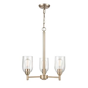 Millennium Lighting Arlett 3-light Modern Gold Modern/Contemporary Chandelier