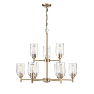 Millennium Lighting Arlett 9-light Modern Gold Modern/Contemporary Chandelier