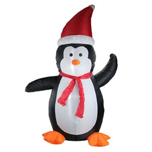 Northlight 4-ft Lighted Penguin Christmas Inflatable