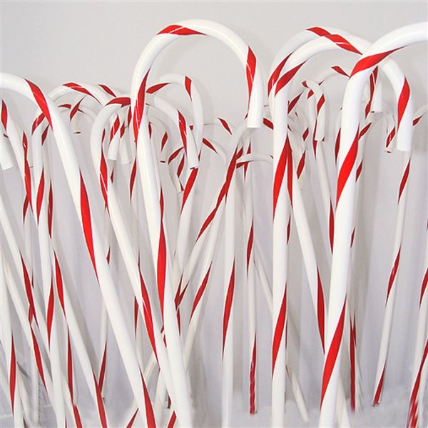 Northlight Set of 24 32-in Candy Cane Christmas Pathway Markers