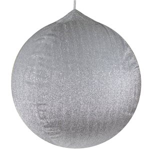 Northlight 27.5-in Silver Inflatable Christmas Ball Ornament