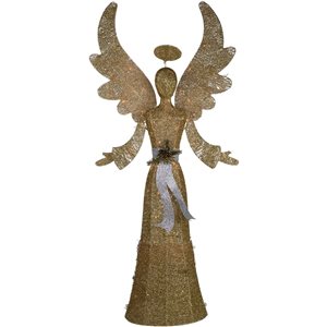 Northlight 68-in Golden Angel Christmas Decoration with Lights