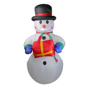 Northlight 5-ft Lighted Snowman Christmas Inflatable