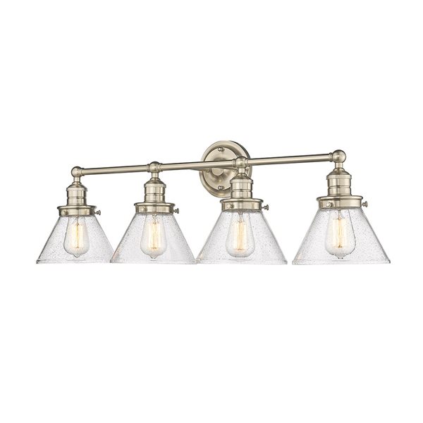 Millennium Lighting Eyden 4-light Gold Transitional Vanity Light