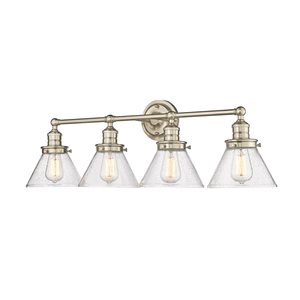 Millennium Lighting Eyden 4-light Gold Transitional Vanity Light