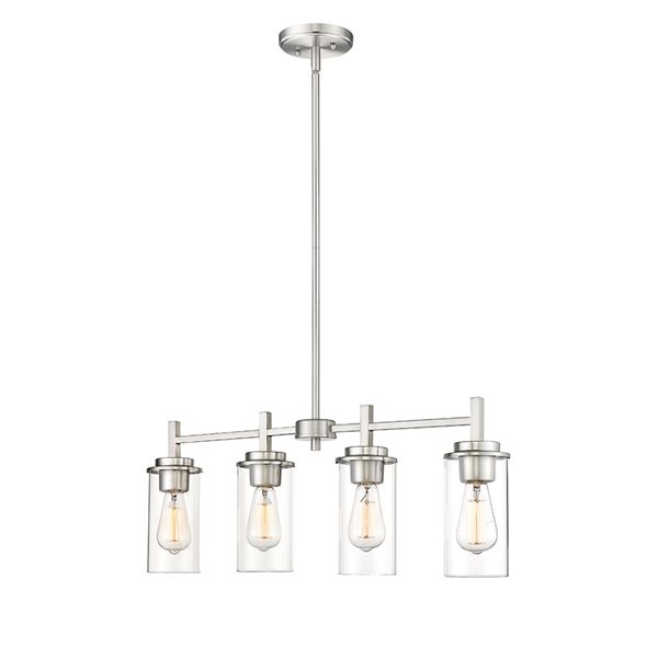 Millennium Lighting Janna 4-light Brushed Nickel Modern/Contemporary ...