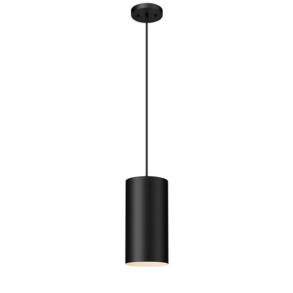 Millennium Lighting Searcy Powder Coat Black Transitional Lantern Standard Pendant Light