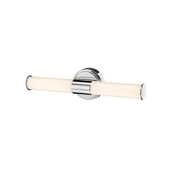 Millennium Lighting Trumann 1-Light Chrome Transitional Vanity Light – 15 W