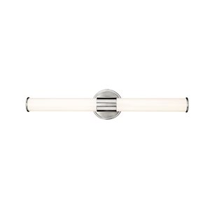 Millennium Lighting Trumann 1-Light Nickel Transitional Vanity Light – 20 W