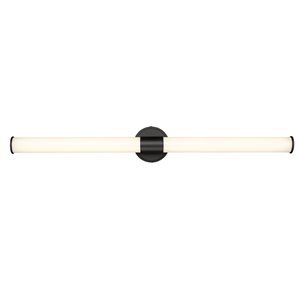 Millennium Lighting Trumann 1-Light Black Transitional Vanity Light – 30 W