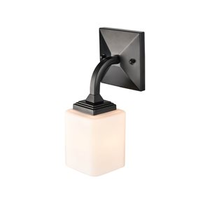 Millennium Lighting Eddison 7.12-in W 1-Light Matte Black Modern/contemporary Wall Sconce