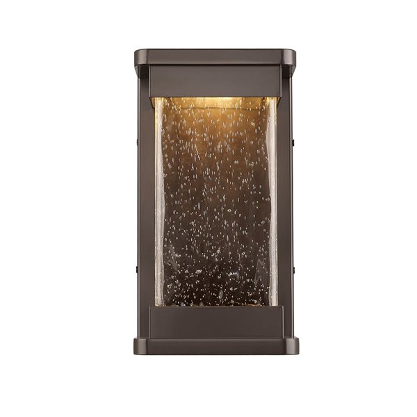 Millennium Lighting Ederle 12.01-in H Powder Coat Bronze Hardwired Medium Base (e-26) Outdoor Wall Light