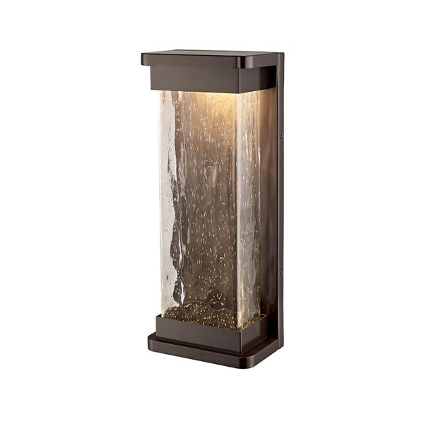 Millennium Lighting Ederle 15.94-in H Powder Coat Bronze Hardwired Medium Base (e-26) Outdoor Wall Light