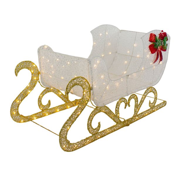 Northlight 48-in Freestanding Reindeer with White LED Light