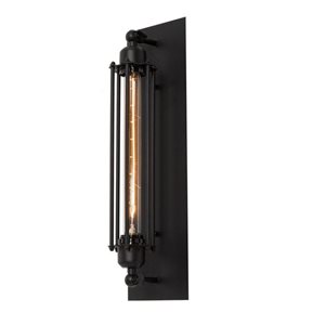 LNC Canes 5.5-In W 1-Light Matte Black Modern/Contemporary Wall Sconce