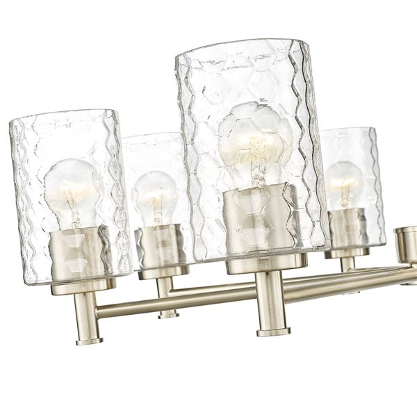 Millennium Lighting Ashli 8-light Modern Gold Glam Chandelier