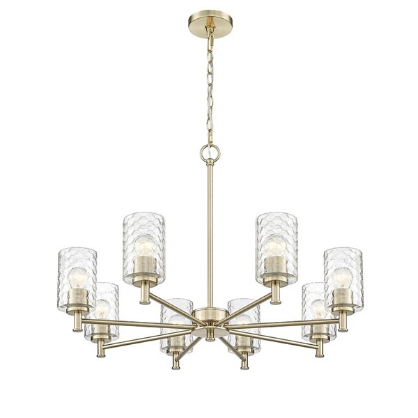 Millennium Lighting Ashli 8-light Modern Gold Glam Chandelier