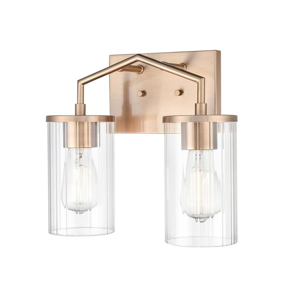 Millennium Lighting Beverlly 2-light Gold Modern Vanity Light