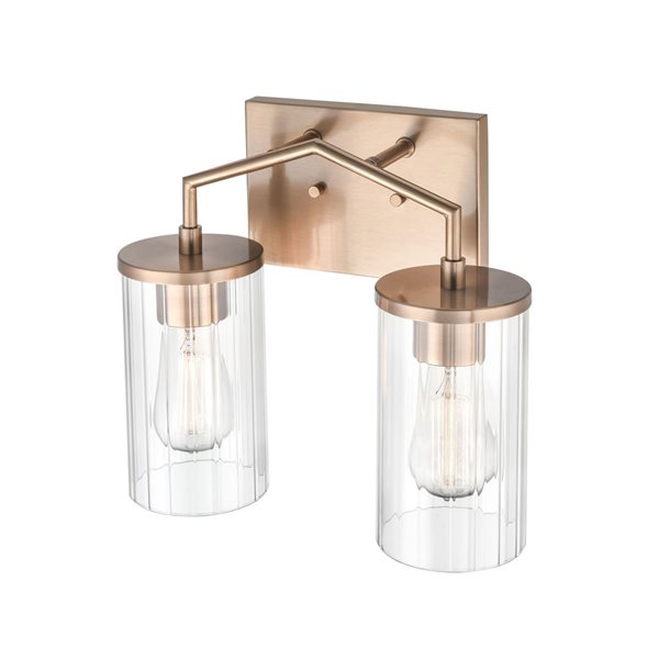 Millennium Lighting Beverlly 2-light Gold Modern Vanity Light