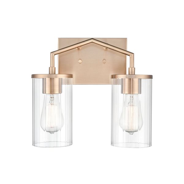 Millennium Lighting Beverlly 2-light Gold Modern Vanity Light