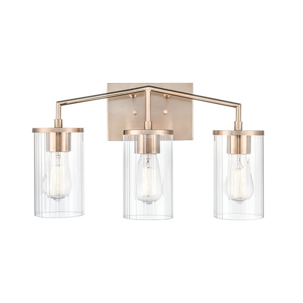 Millennium Lighting Beverlly 3-light Gold Modern Vanity Light