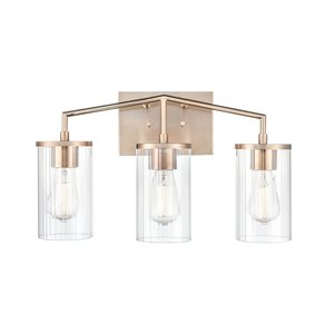 Millennium Lighting Beverlly 3-light Gold Modern Vanity Light