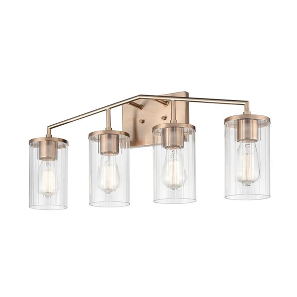 Millennium Lighting Beverlly 4-light Gold Modern Vanity Light