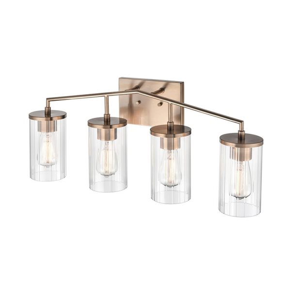 Millennium Lighting Beverlly 4-light Gold Modern Vanity Light