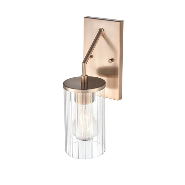 Millennium Lighting Beverlly 4.7-in W 1-light Modern Gold Modern Wall Sconce