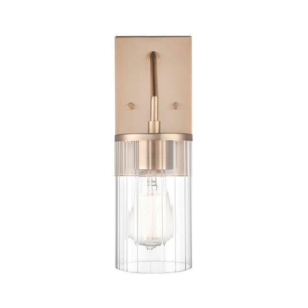 Millennium Lighting Beverlly 4.7-in W 1-light Modern Gold Modern Wall Sconce