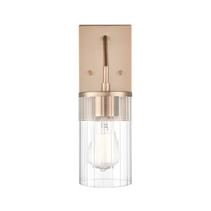 Millennium Lighting Beverlly 4.7-in W 1-light Modern Gold Modern Wall Sconce