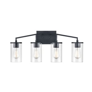 Millennium Lighting Beverlly 4-light Black Modern Vanity Light