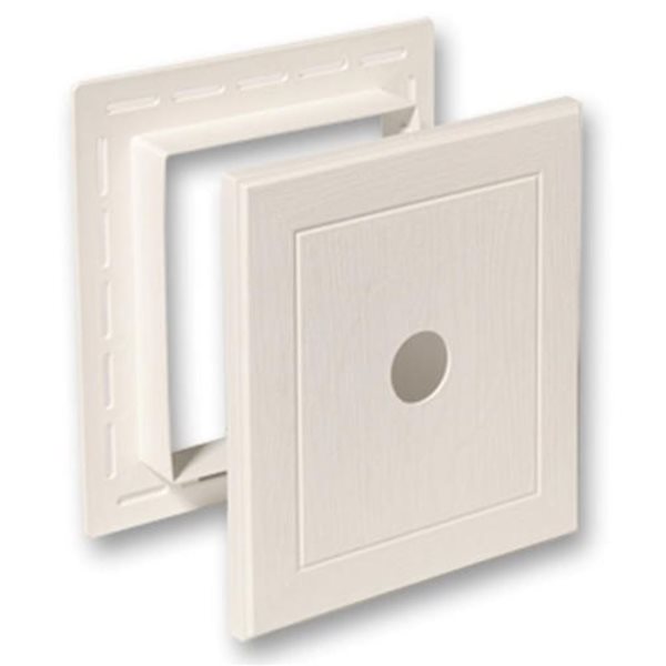 Novik Surface Mounting Block in White 7.88-in X 7.13-in