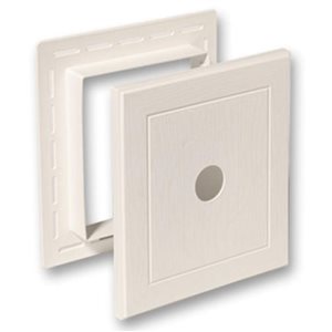 Novik Surface Mounting Block in White 7.88-in X 7.13-in