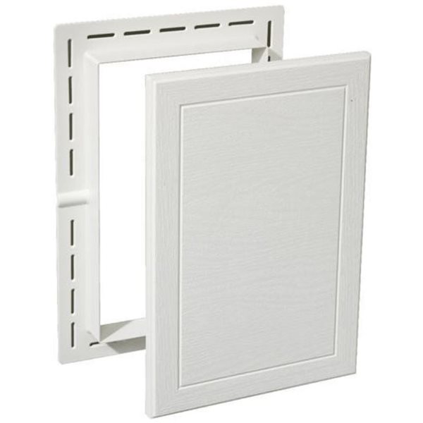 Plaque grand format B-1 blanche 8,13 po x 12,13 po 8,63 po x 12,63 po x 1,38 po