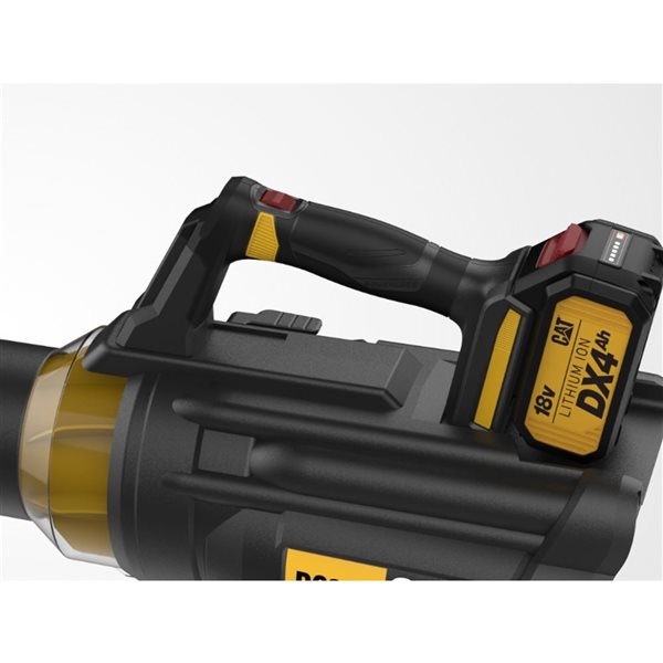 CAT 450 CFM Brushless Handheld Cordless Electric Leaf Blower with 18 V Max Lithium Ion Battery