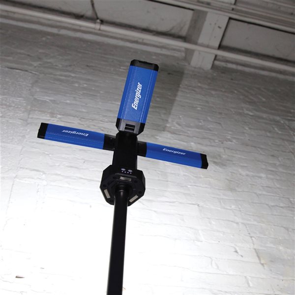 Energizer 2000-lumen Triple Head Rechargeable LED Work Light
