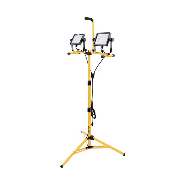 Energizer 20000-lumen Tripod Dual LED Work Light - Yellow/Black