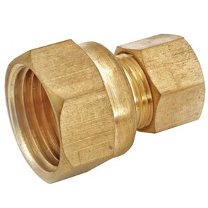 Plumbing N Parts 0.25-in W Brass Compression Tee, Pack of 10