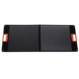 Technaxx TX-206 100-watt Foldable Solar Panel - Black